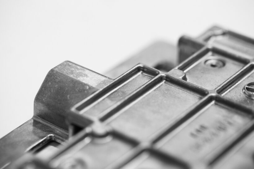 Battery module casting